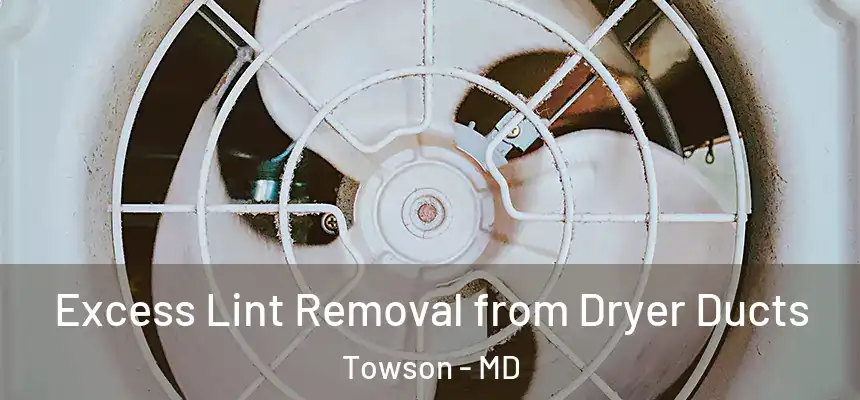  Excess Lint Removal from Dryer Ducts Towson - MD